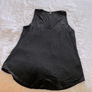 Black VNeck Tank